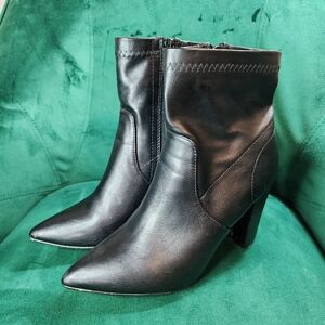 Catherine Malandrino Black Heeled Boots